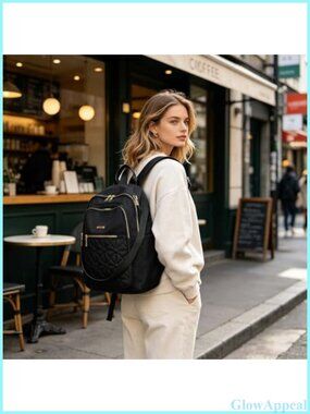 Small Nylon Sling Bag Casual Travel Backpack Purse